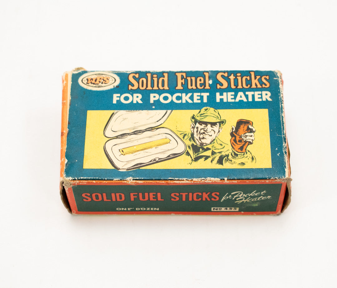 Solid Fuel Sticks For Pocket Heater Vintage Used