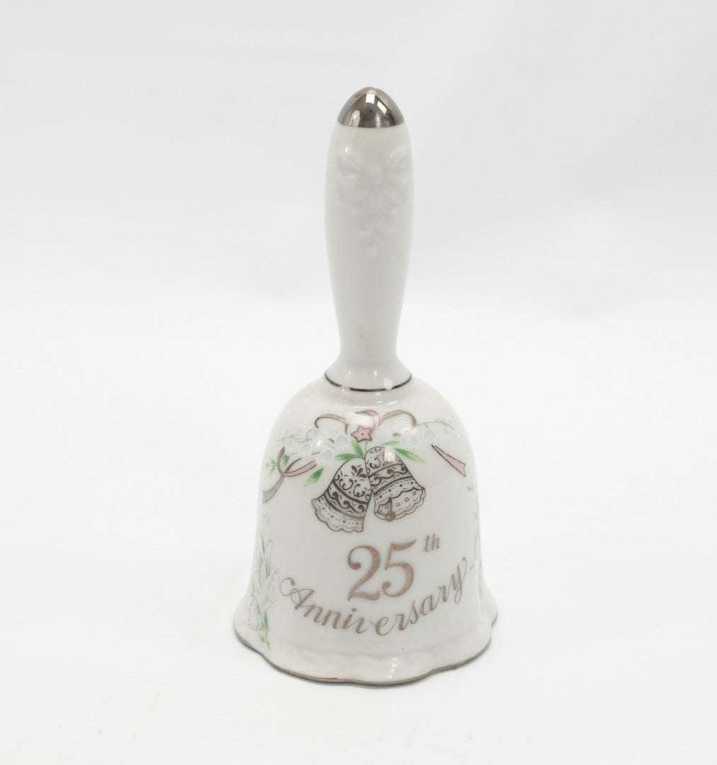 Vintage Bell 25th Anniversary White Used Bell 1983