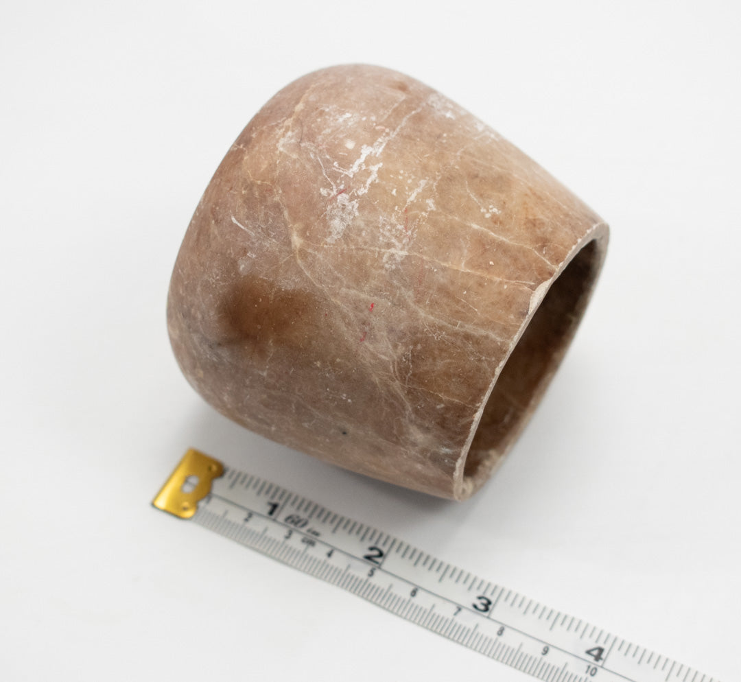 Vintage Bowl Used Hand Made Shaving Brush Cup