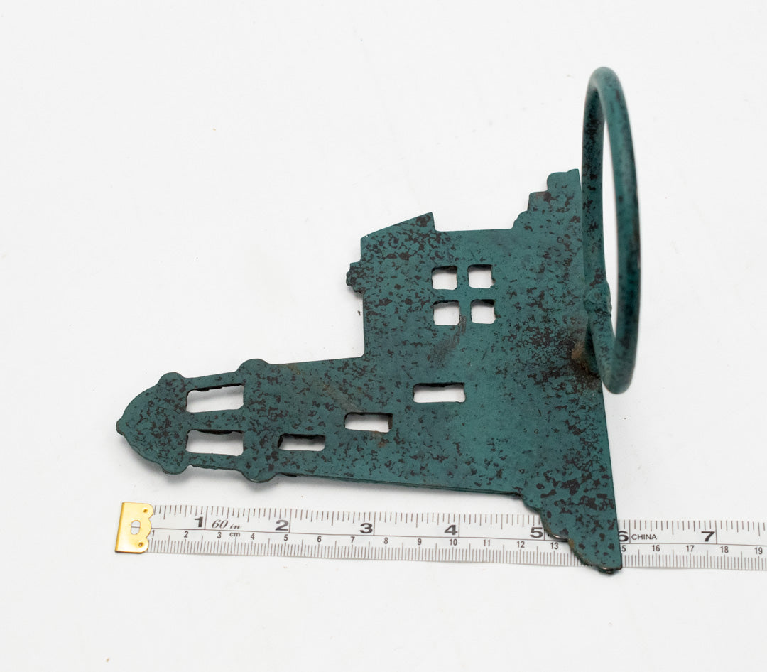 Lighthouse Candle Holder Green Wall Decoration Used