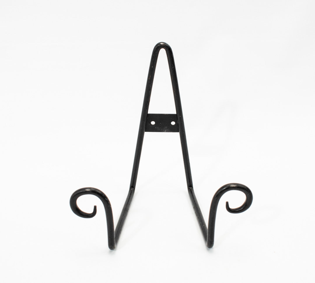 Wall Mount Display Metal Rack Black Used 6inch