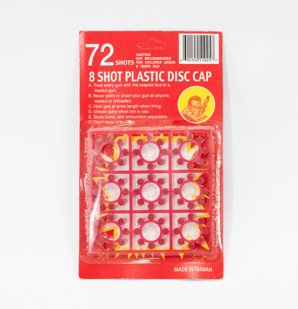 Vintage Bottle Caps 72 Shot 8 Plastic Caps 4 Pack 288 Shots For Toy Cap Gun