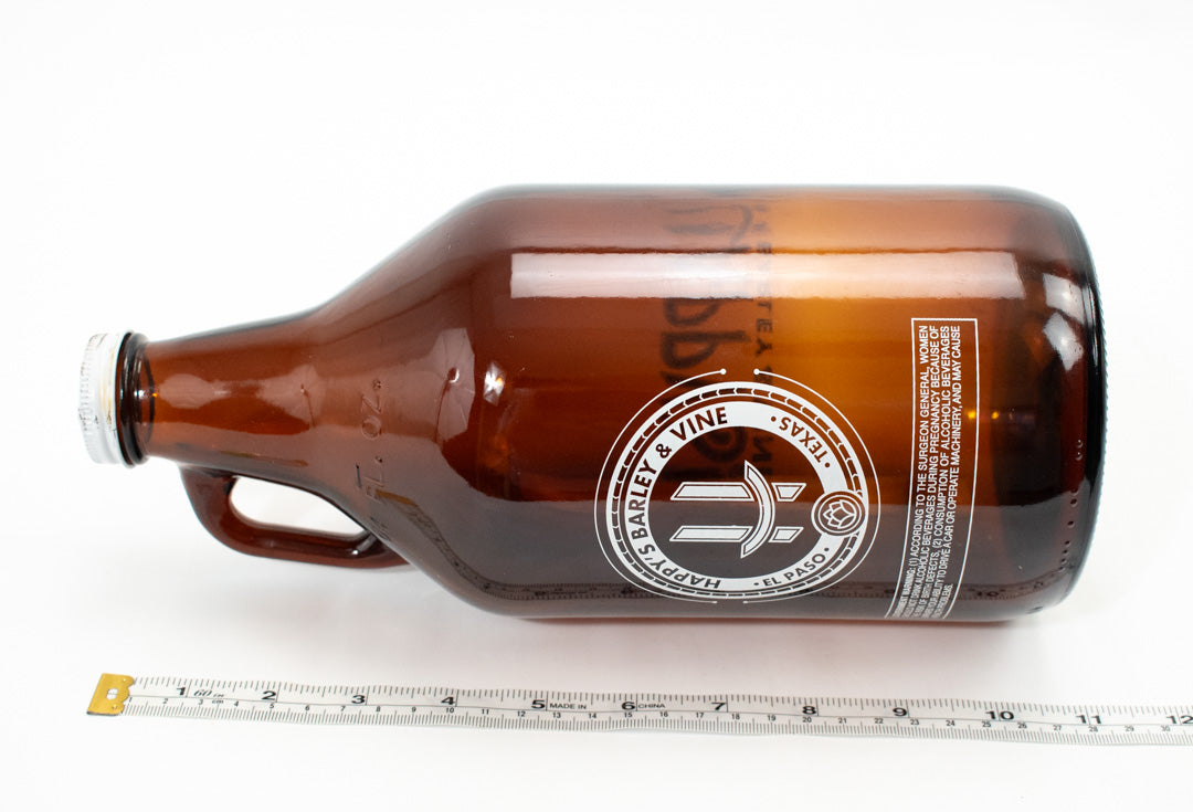 Happy’s Barley & Wine Jar El Paso Texas 64Oz Collectible Beer Jars Jug