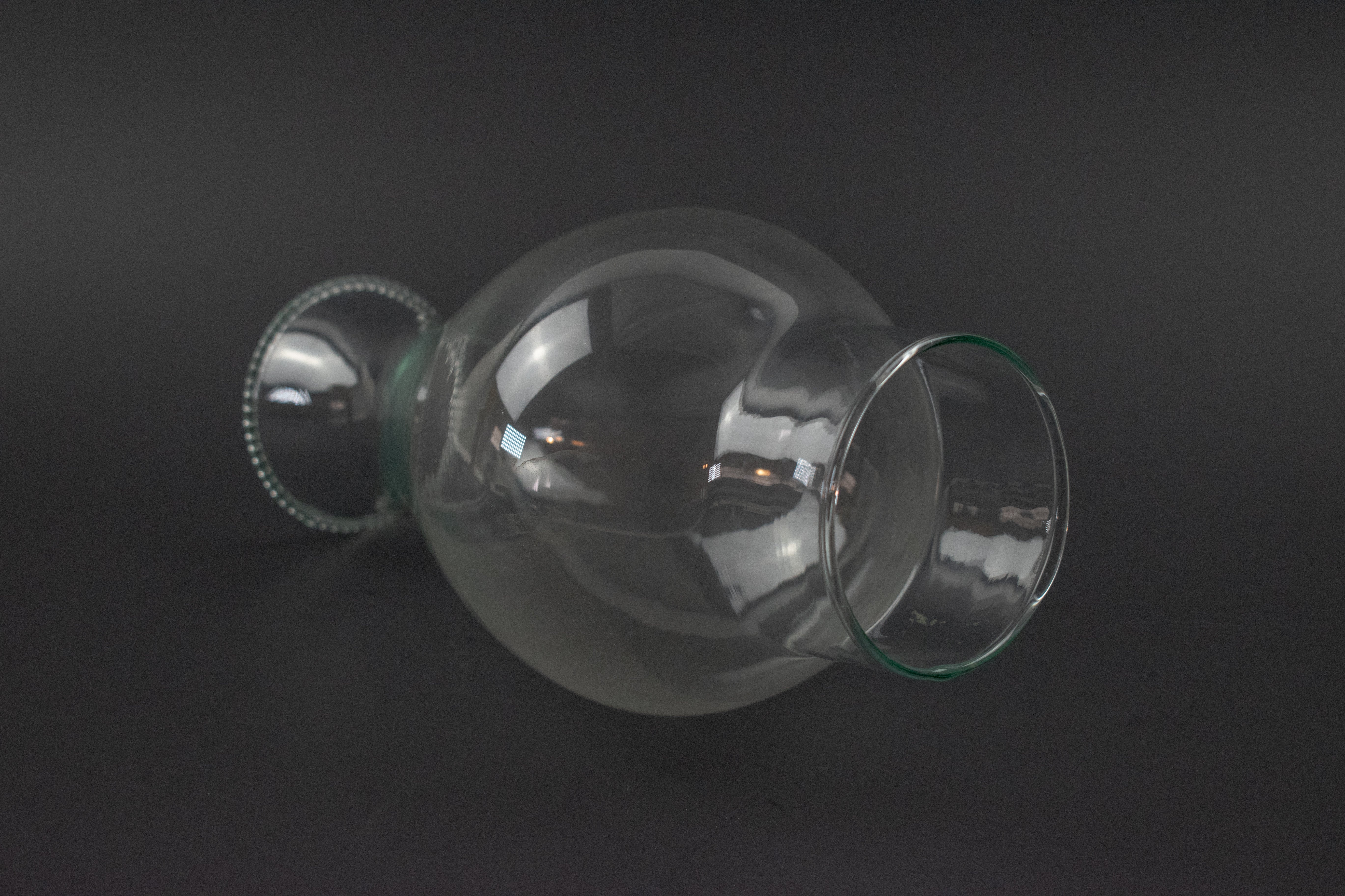 Replacement Glass Oil Lantern Cover Used 9in Tall
