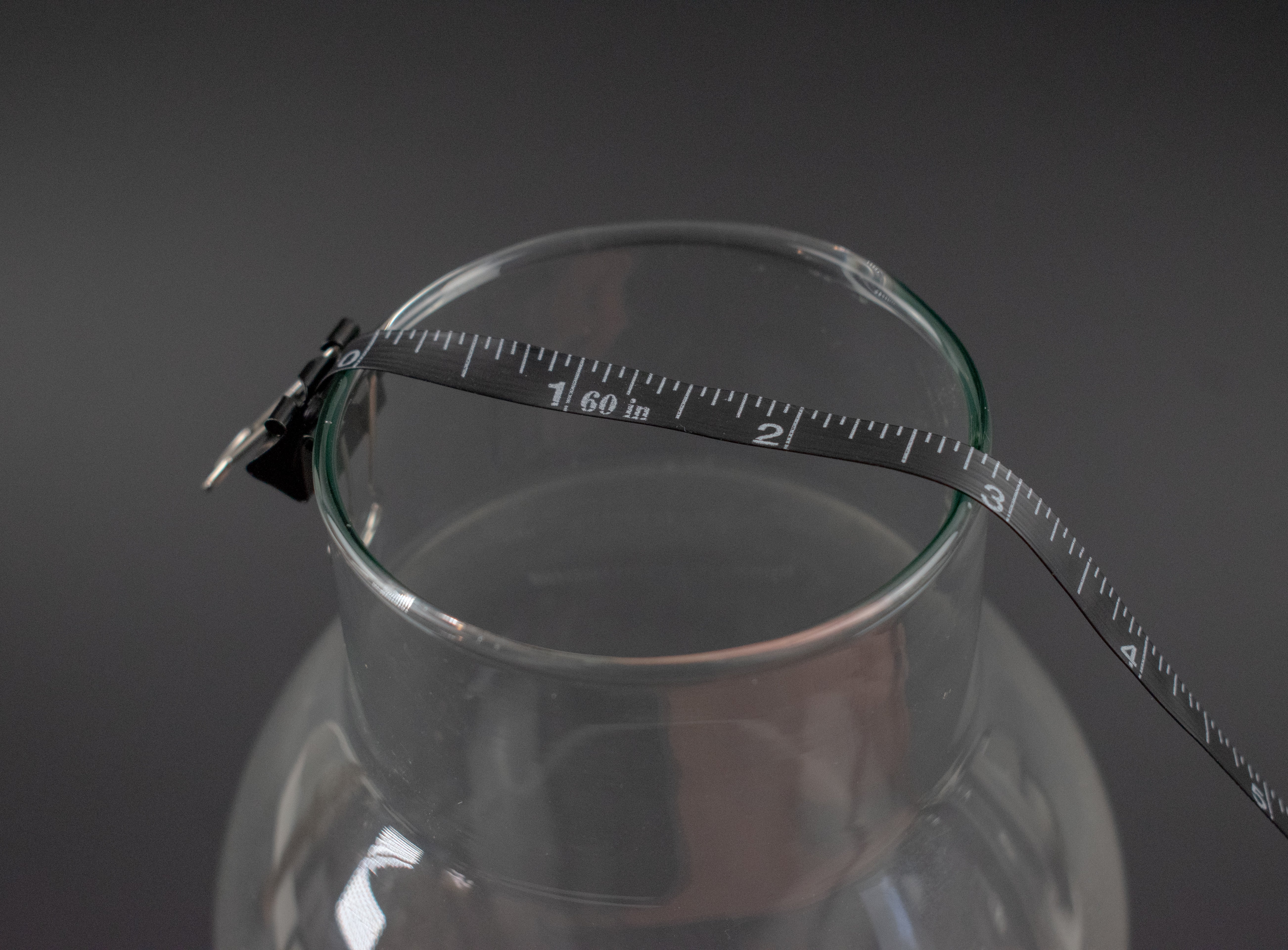Replacement Glass Oil Lantern Cover Used 9in Tall