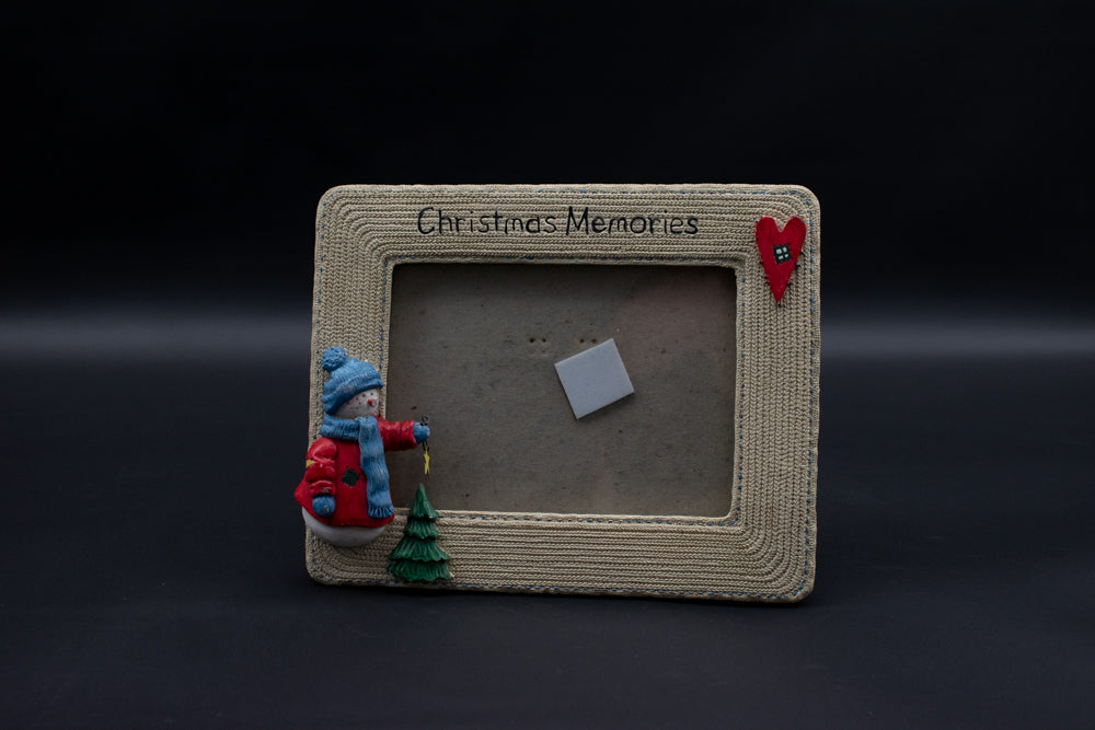 Christmas Picture Frame 3.5 x 5 Used Picture Frame Used