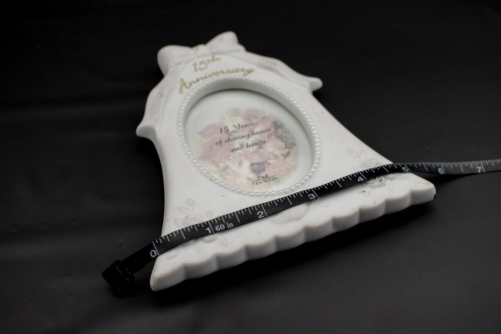 Picture frame 3 x 4 Sharing hearts used 15 year anniversary