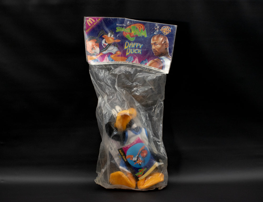 Donald Duck Space Jam Collectible Plush Duck 1996 Sealed McDonalds