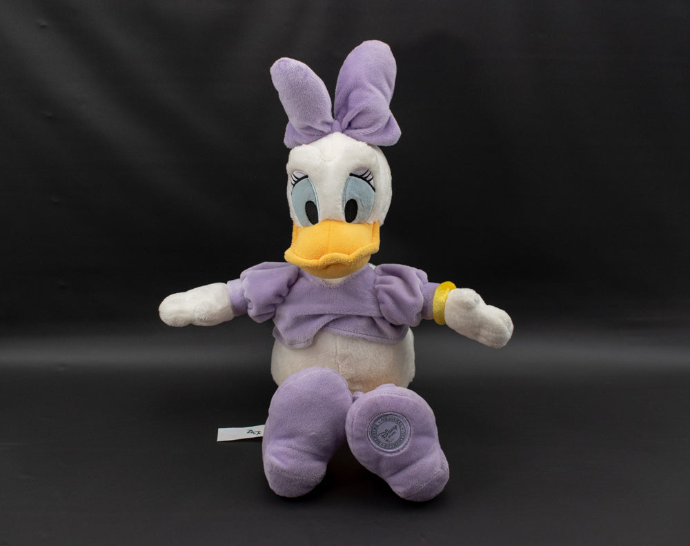 Daisy Duck Disney Store Authentic Plush Stuffed Animal Doll 18" Genuine Disney
