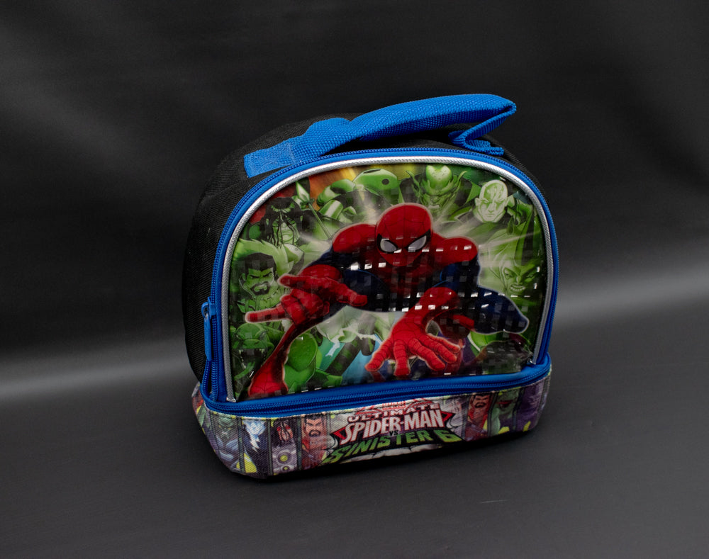Spider Man Lunch Bag Marvel Lunch Box Kids Used Boys Lunch Bag