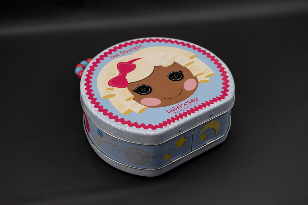 Dot Starlight Lalaloopsy Sew Magical Sew Cute Lunch tin lunch box used