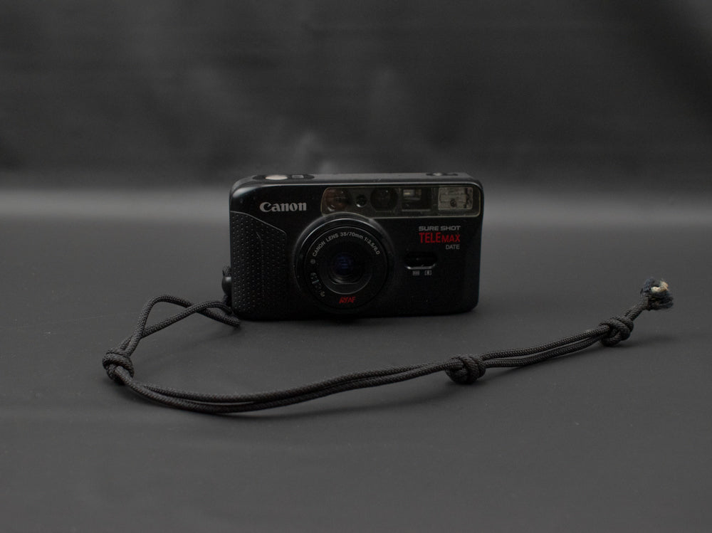 Canon Sure Shot Telemax Date Vintage Used Camera 38/70mm
