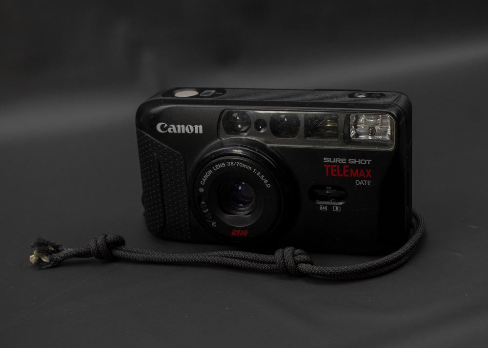Canon Sure Shot Telemax Date Vintage Used Camera 38/70mm