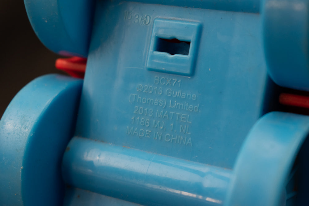 Thomas The Train Blue Toy Train Blue Thomas the Train 2013 BCX71 Whistle