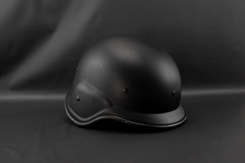 Army Helmet ACH Black Head Cover Airsoft Paintball Used Military Helmet