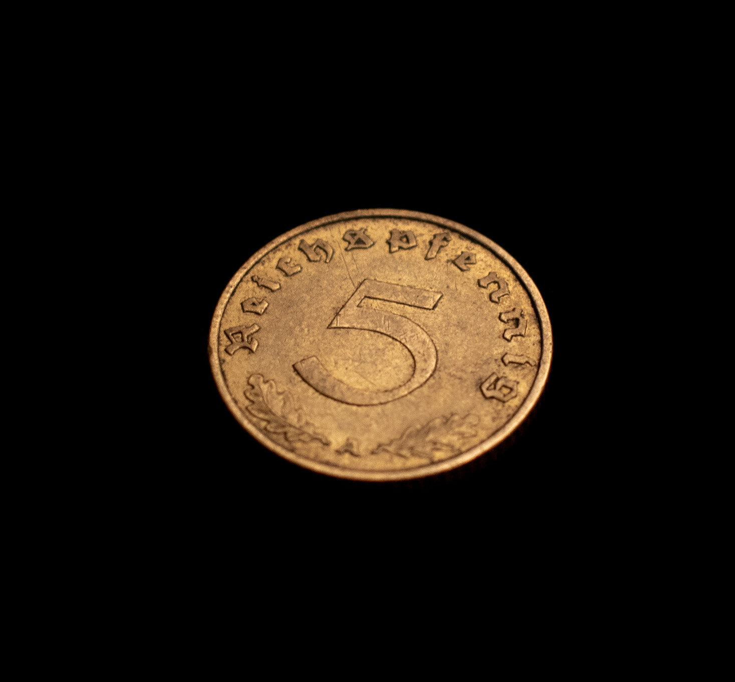 German Third Reich - 1937A Five Reichspfennig Coin