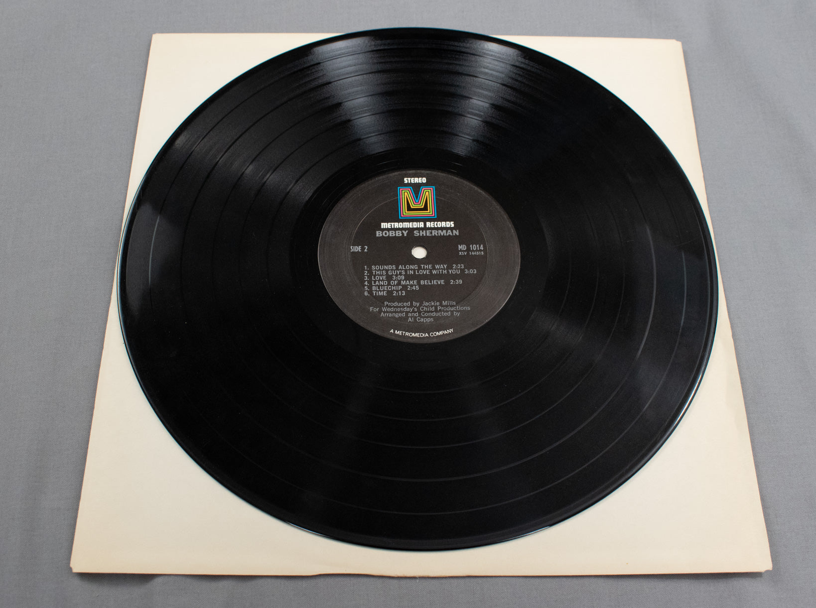 Bobby Sherman Vinyl Record Used Record
