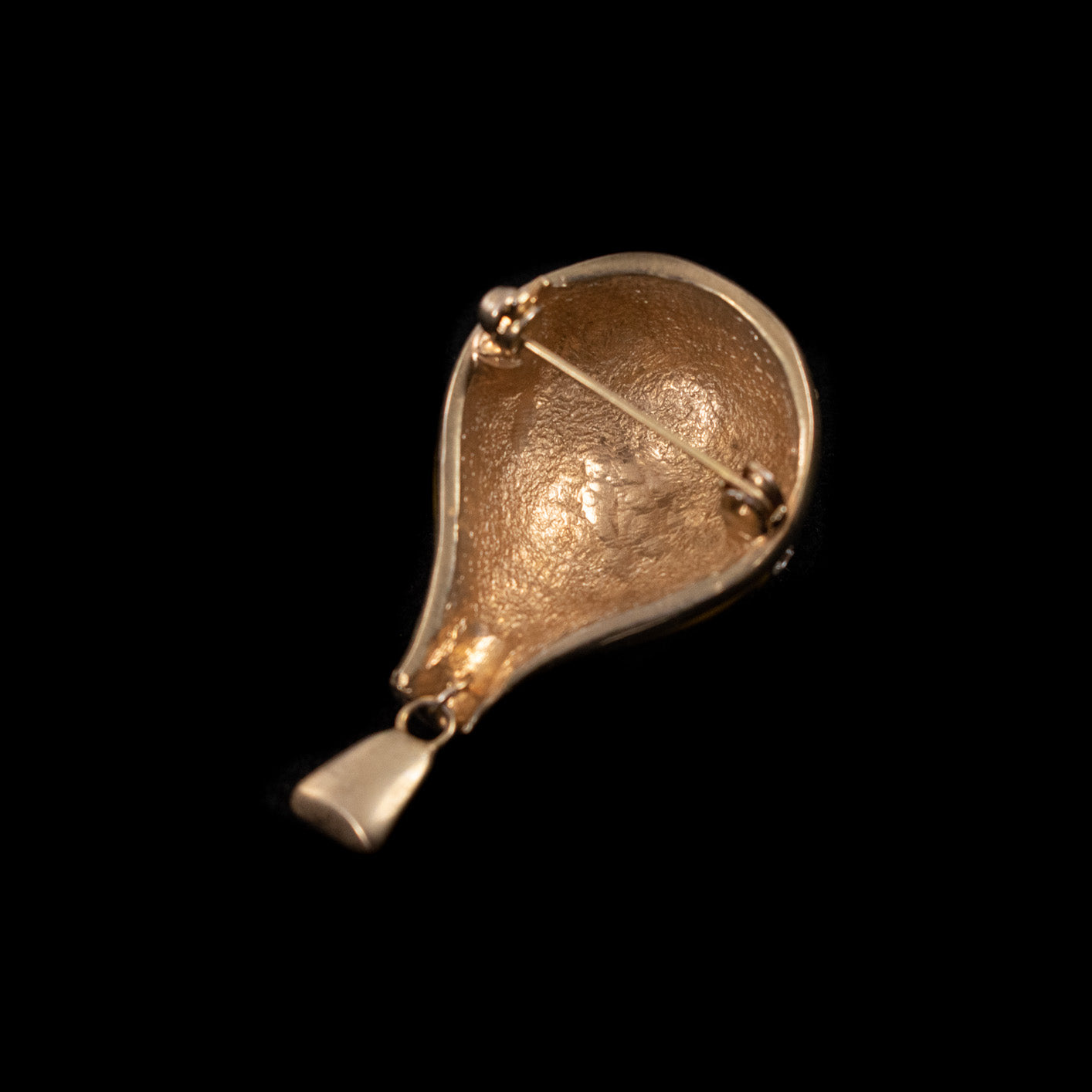 Brooch Pin Hot Air Ballon Pin Flashy Attwood and Sawyer Used Brooch PIn Used