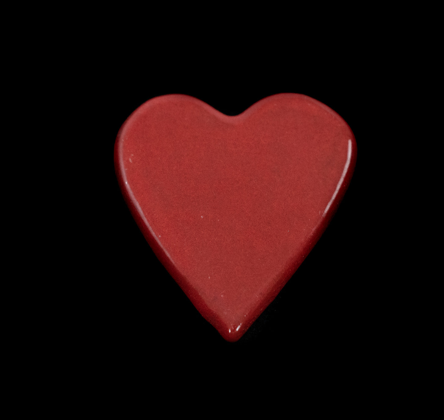 Brooch Pin Collectible Vintage Pin Used Red Heart Hand Made
