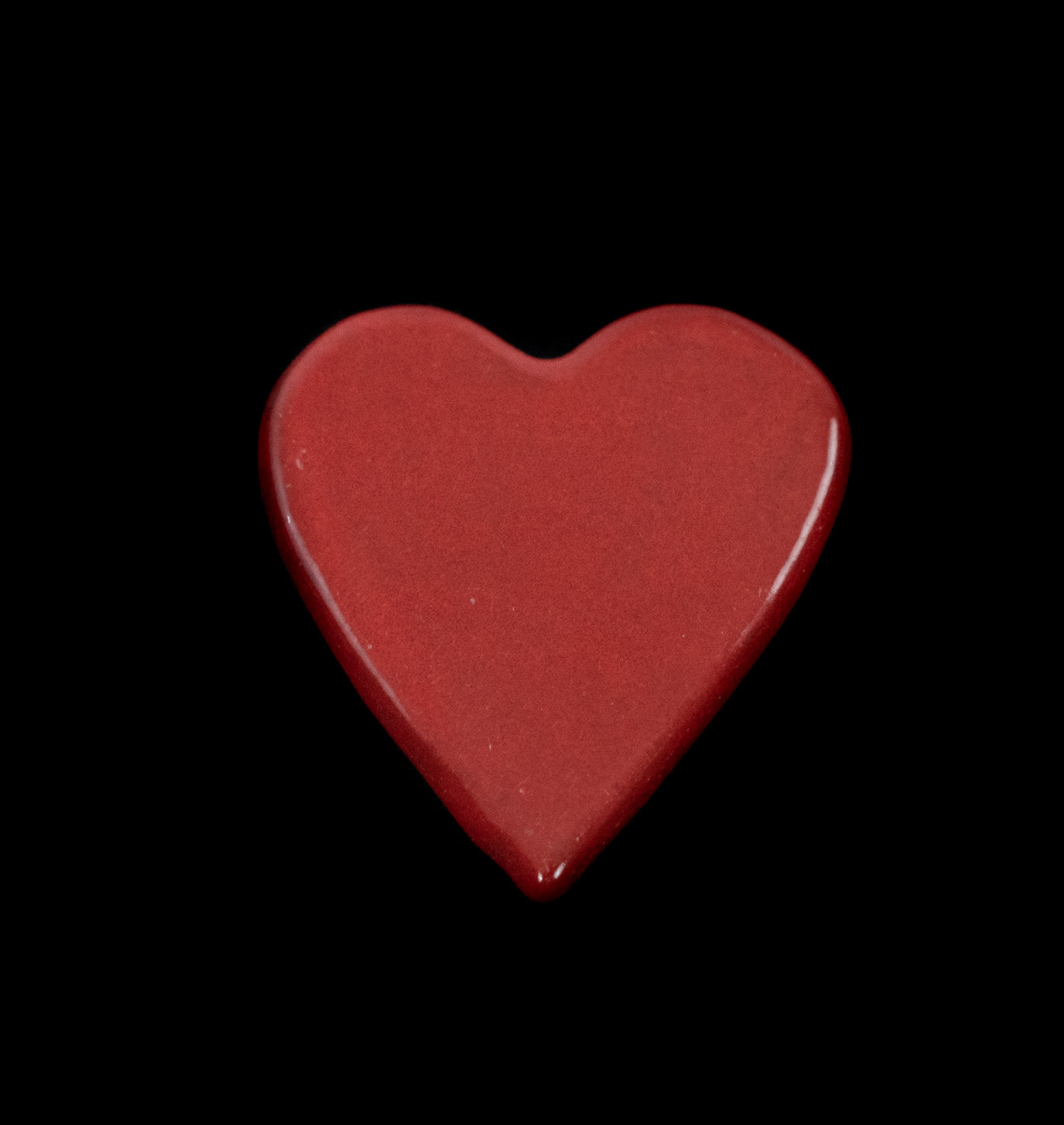 Brooch Pin Collectible Vintage Pin Used Red Heart Hand Made