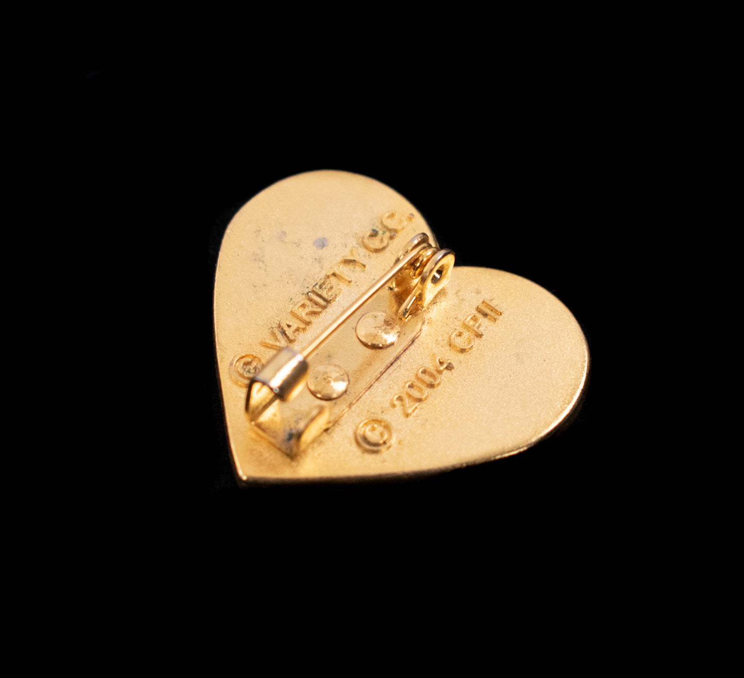 Heart Pin Variety CC 2004 CPII Collectible Pin Used 1 inch