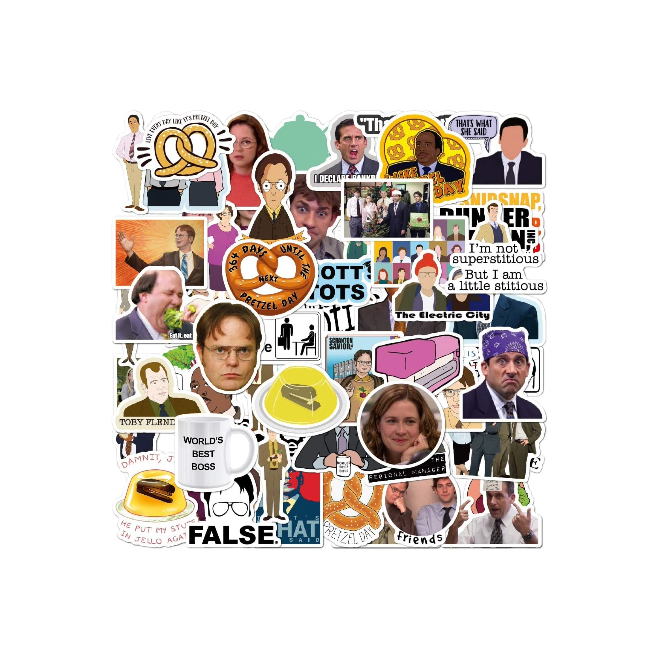 Sticker Lot The Office 001