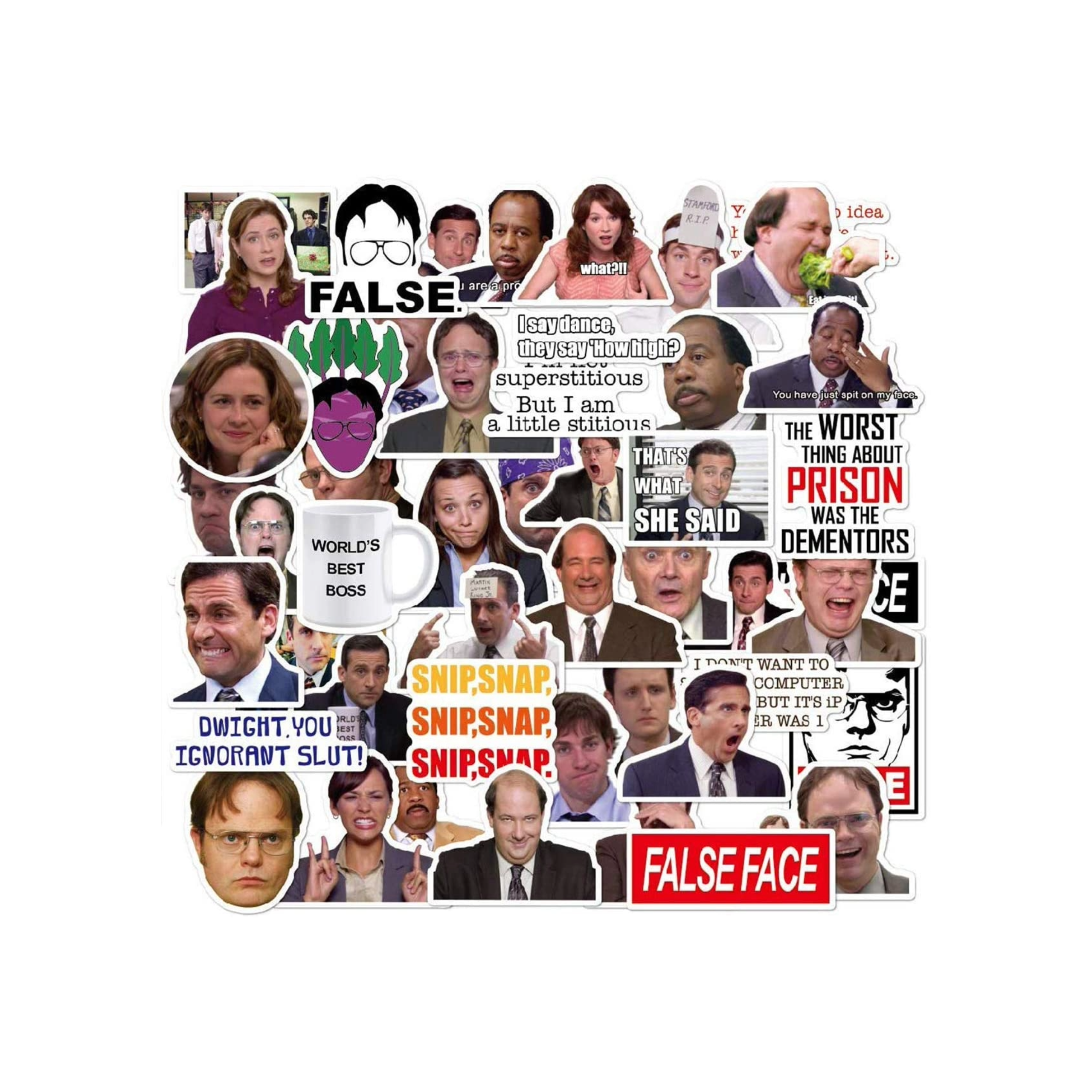 Sticker Lot The Office 002