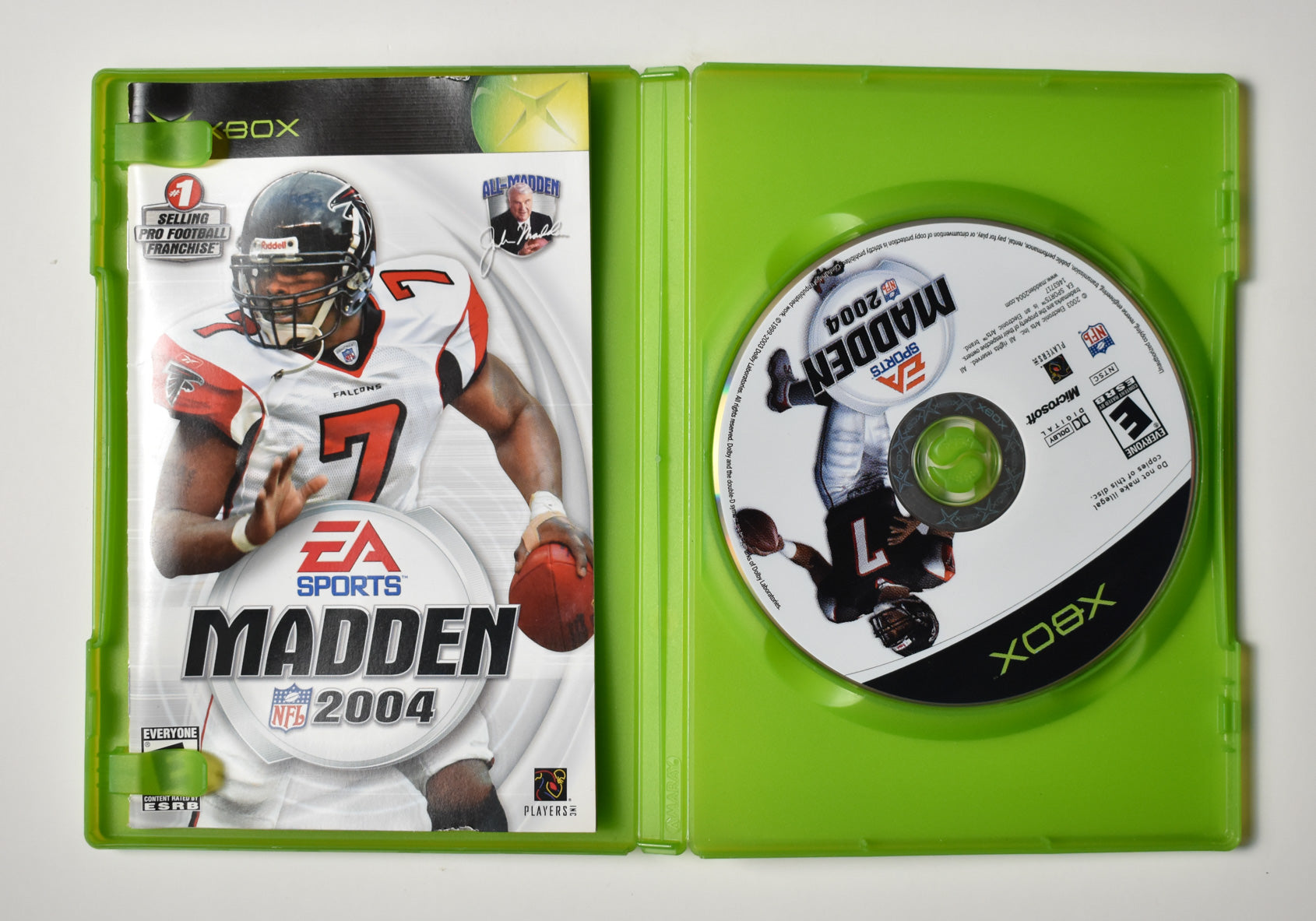 Xbox Madden 2004 NFL Microsoft Xbox Original USED