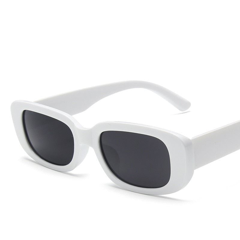 Classic Retro Square Sunglasses Women Brand Vintage Travel Small Rectangle Sun G