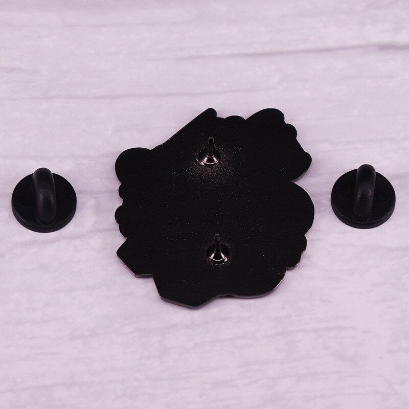 Caroline Fantasy Journey Brooch Ghost Mother Button Button Box Badge Animation Lovers Accessories