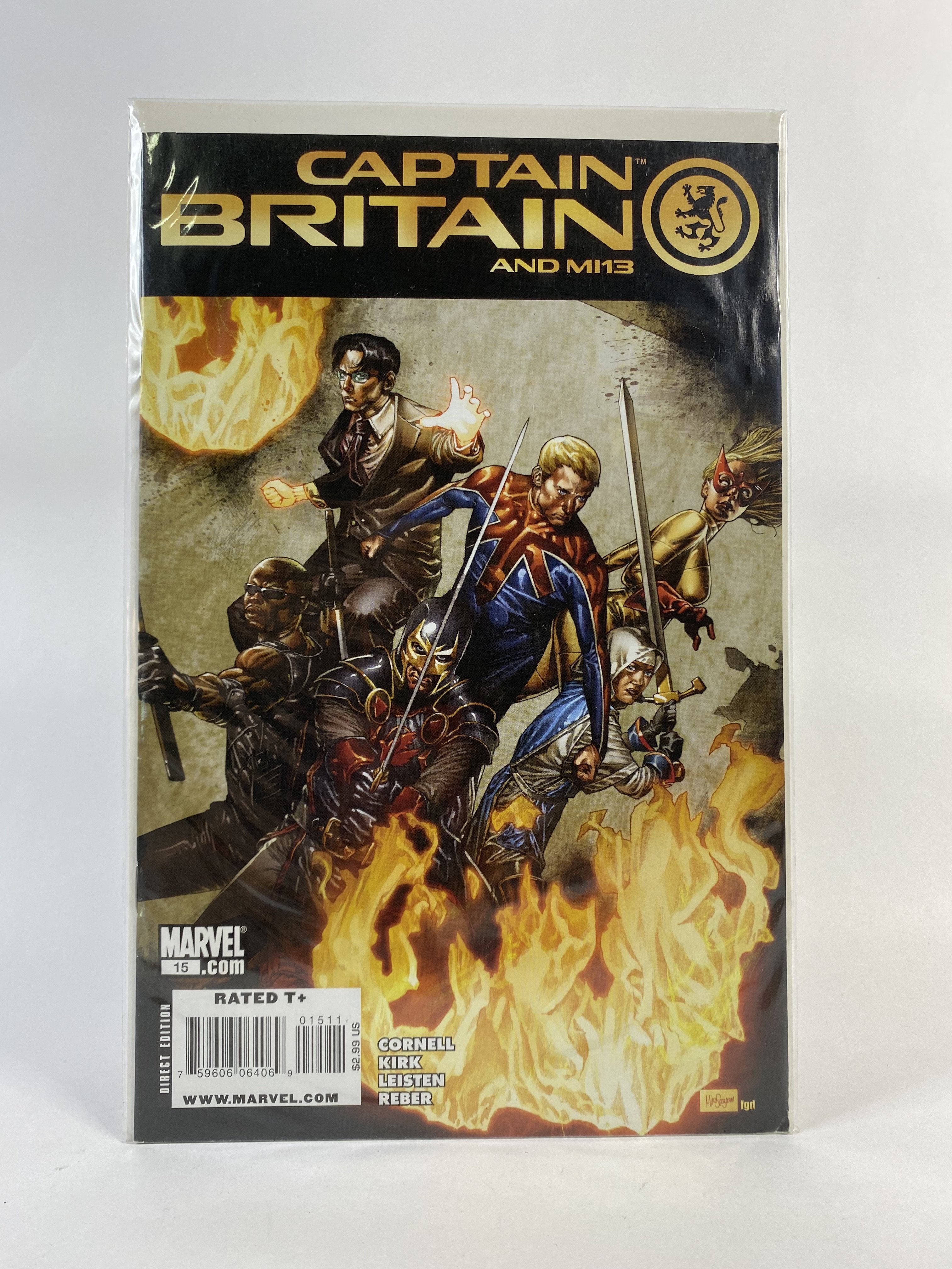 Captain Britain and MI13 15 Marvel Comics
