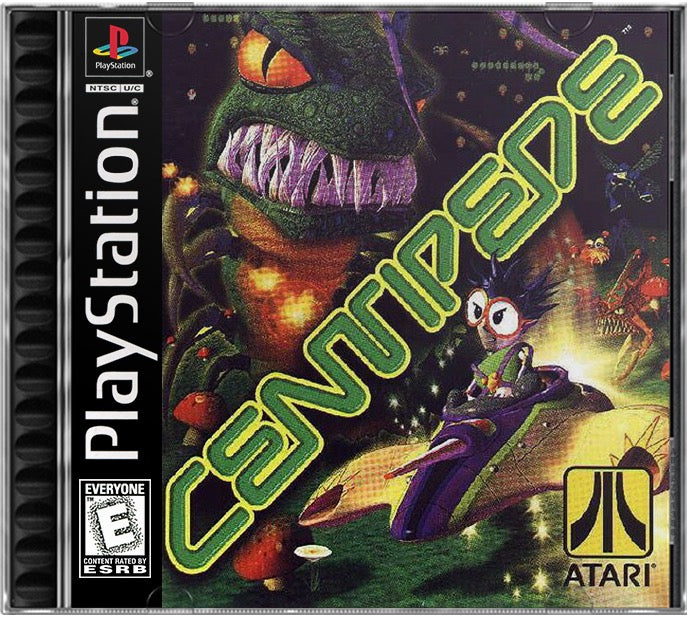 Centipede PS1 Sony Playstation 1 Used Video Game