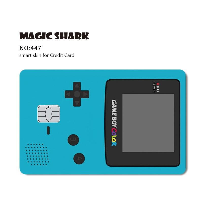 Card Anime Stylish Funny Matte 3M PVC Sticker Film Skin for Credit Card Large Small Chip