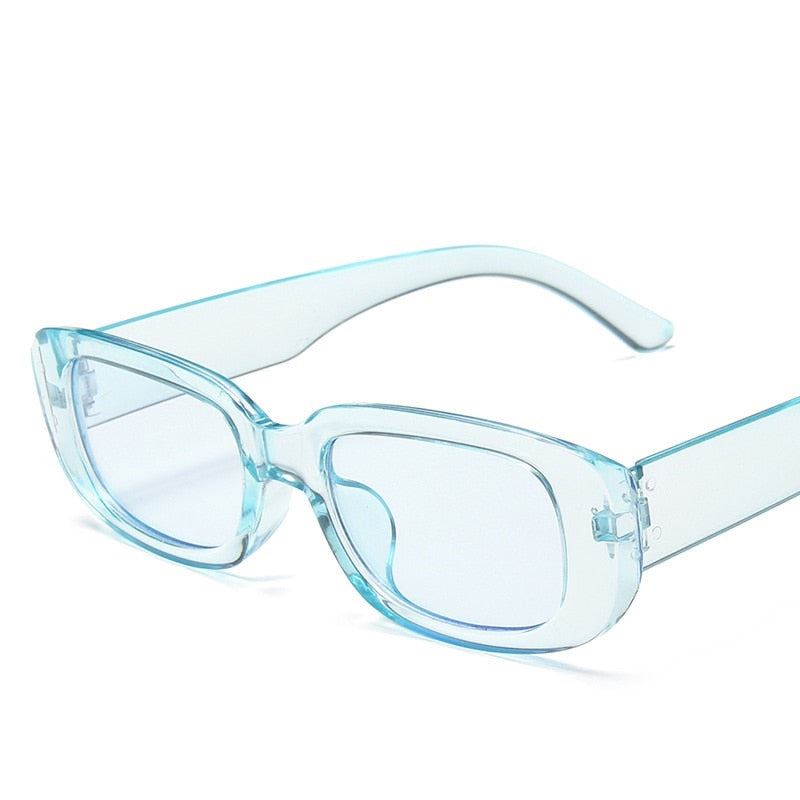 Classic Retro Square Sunglasses Women Brand Vintage Travel Small Rectangle Sun G