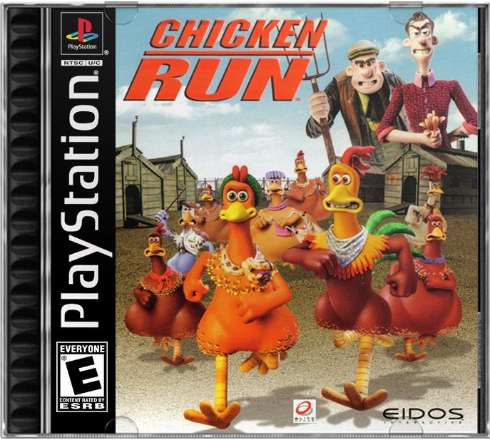 Chicken Run PS1 Sony Playstation 1 Used Video Game