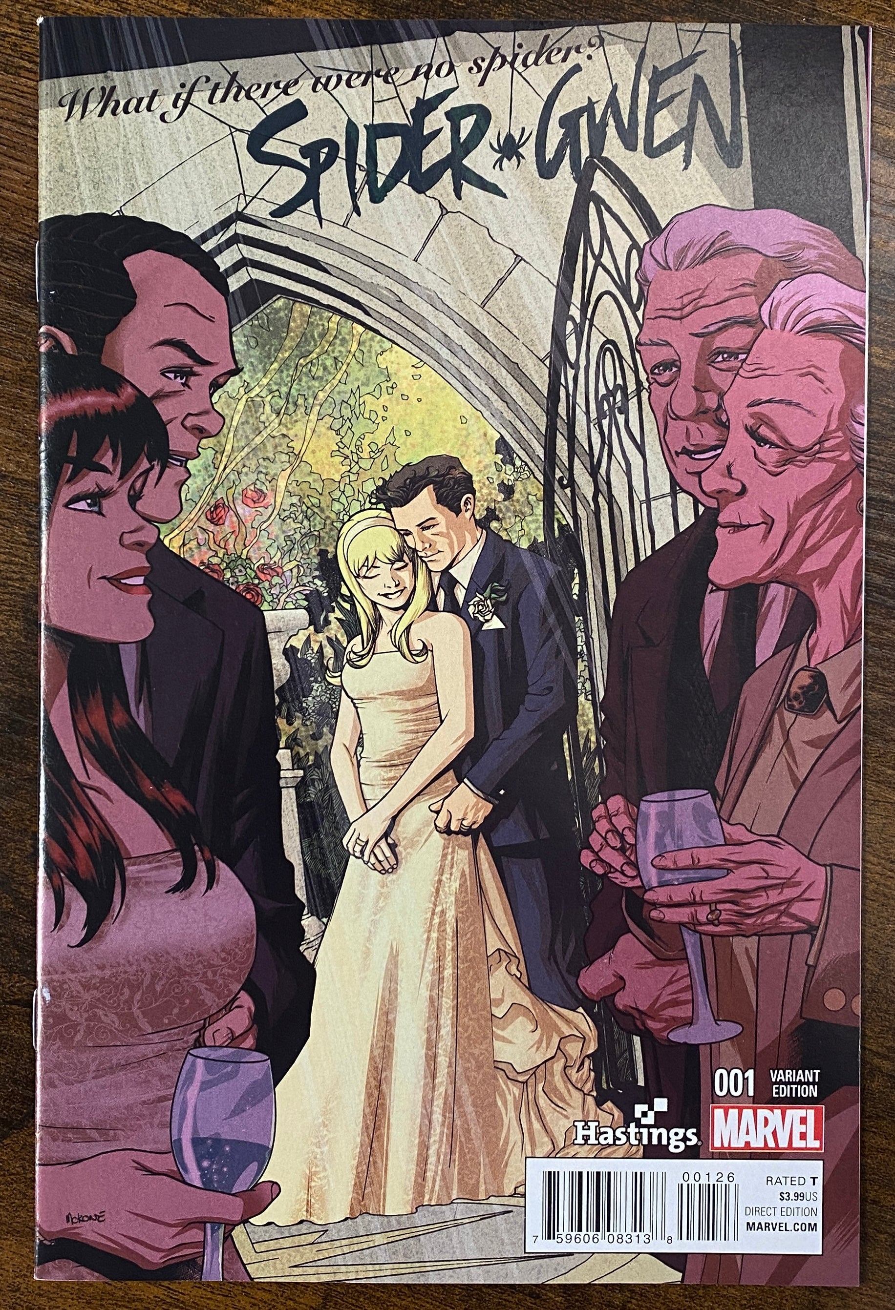 Spider Gwen 001 Variant Edition HASTINGS Marvel Comics US English Comic Book