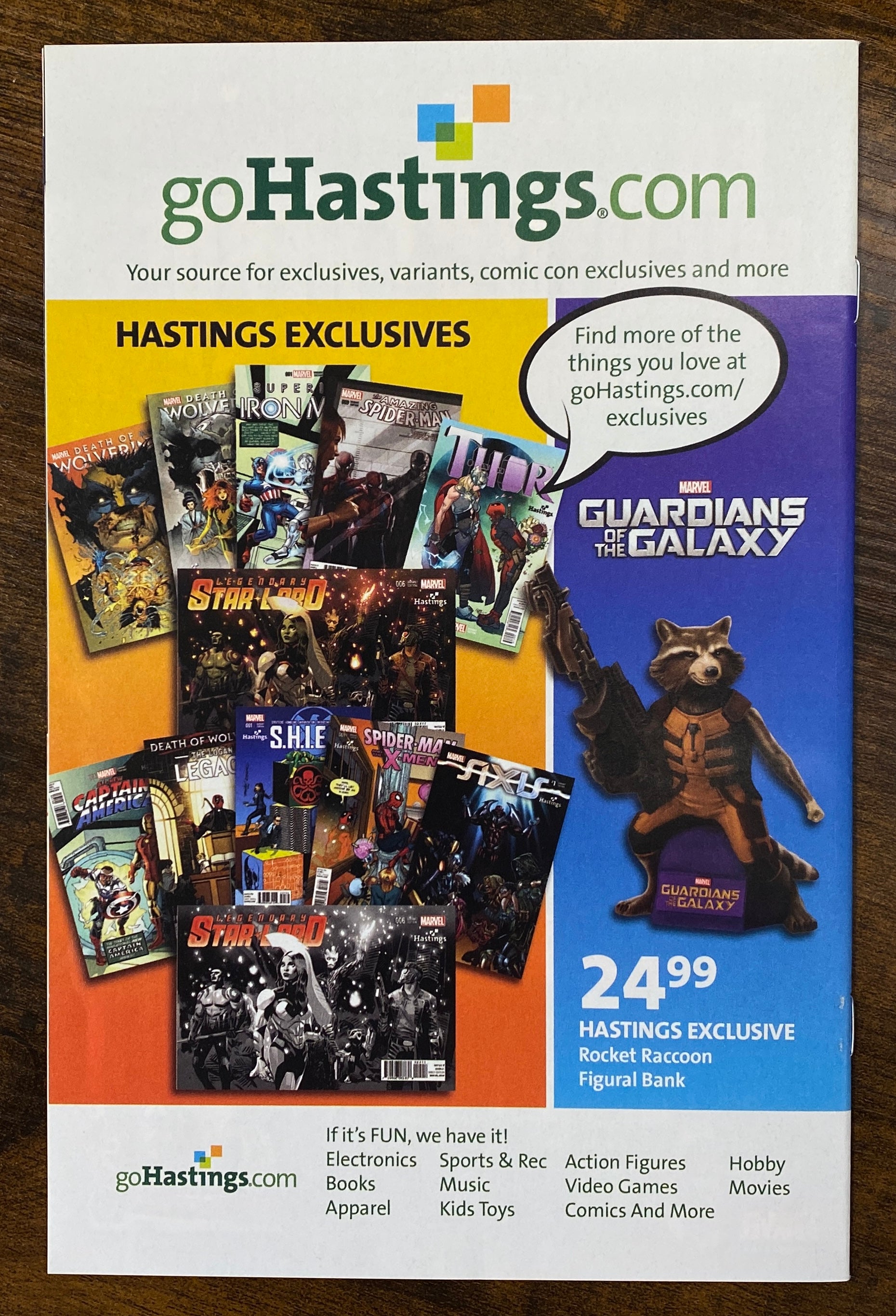 Spider Gwen 001 Variant Edition HASTINGS Marvel Comics US English Comic Book