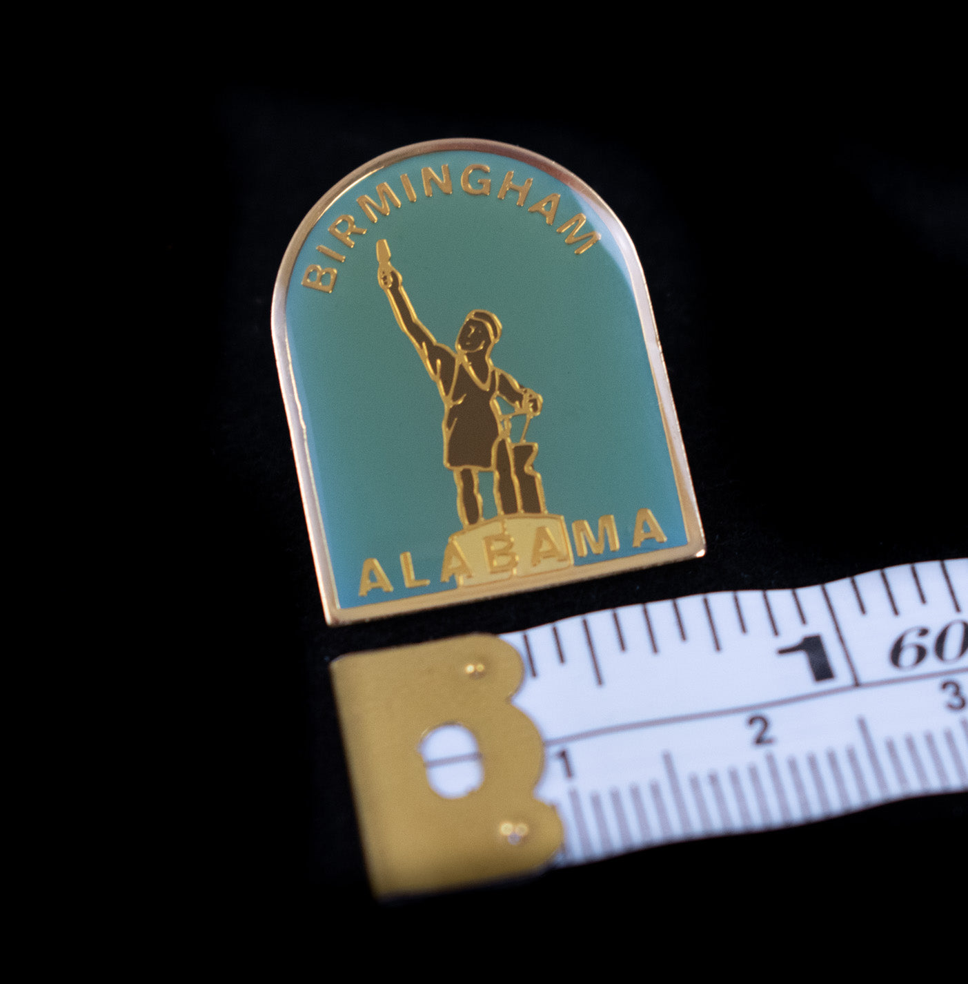 Birmingham Alabama Vulcan Greek God Pin God of Fire Vintage Pin RARE 1 inch NEW