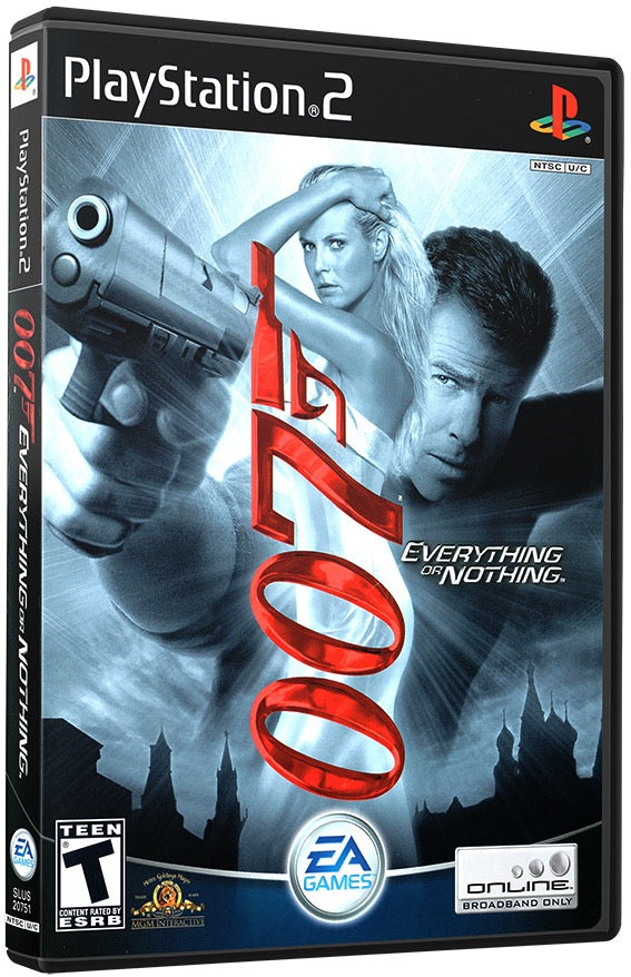 007 - Everything or Nothing PS2 Sony Playstation 2 Used Video Game PS2