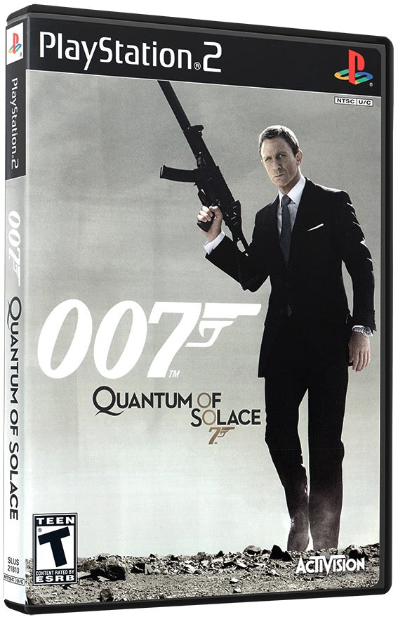 007 - Quantum of Solace PS2 Sony Playstation 2 Used Video Game PS2