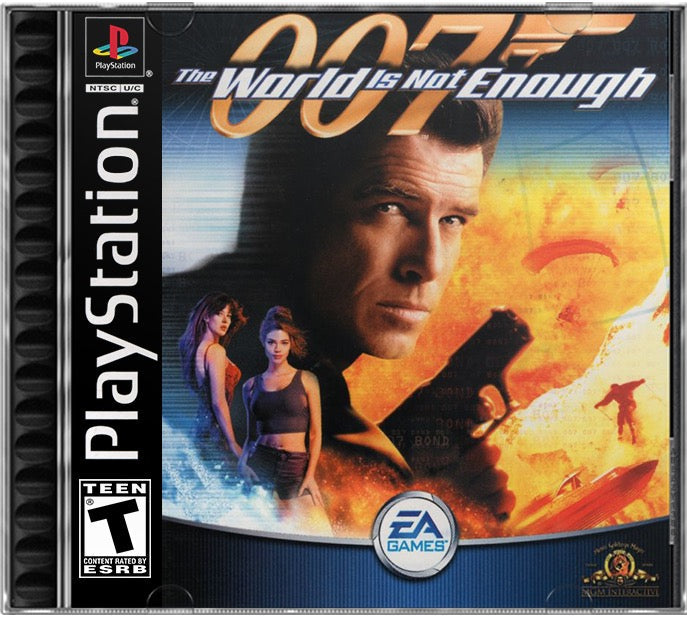 007 - The World Is Not Enough PS1 Sony Playstation 1 Used Video Game