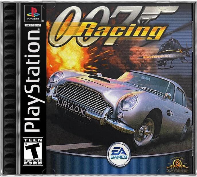 007 Racing PS1 Sony Playstation 1 Used Video Game
