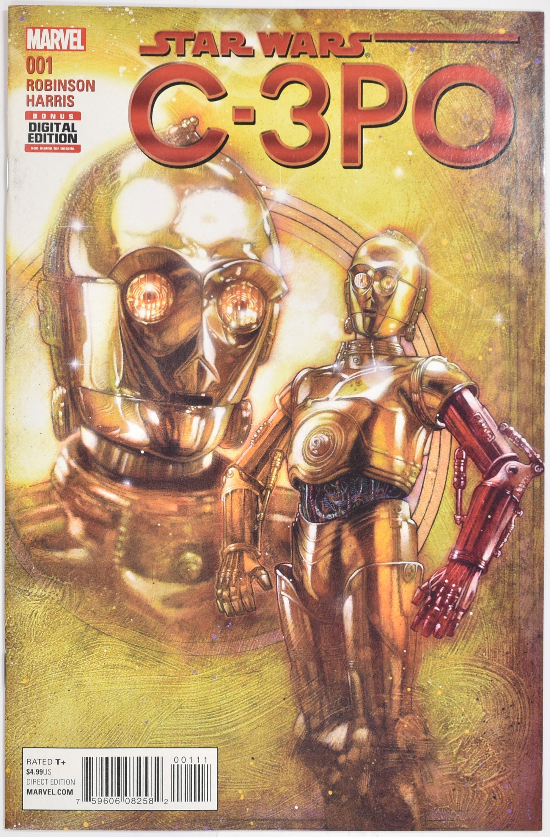 Star Wars Comic Book 001 C-3PO Comic Book