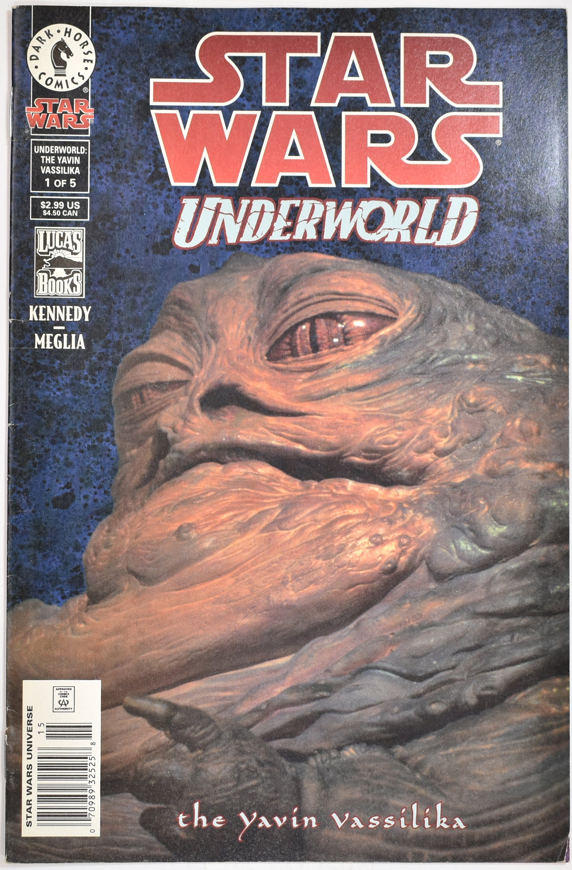Star Wars Comic Book 1 (of 5) Underworld Dark Horse Comics The Yavin Vassilika