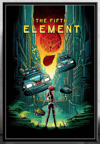 Movie film poster print 16 x 14in -11