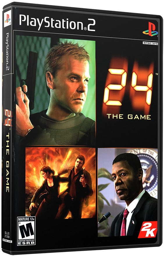 24 - The Game PS2 Sony Playstation 2 Used Video Game PS2