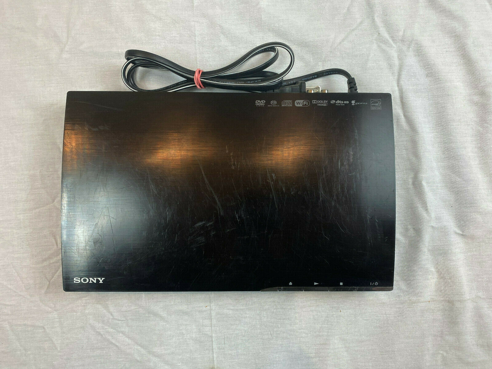 Sony Blu-Ray  DVD Player BDP-S390 Wireless Streaming (no remote)