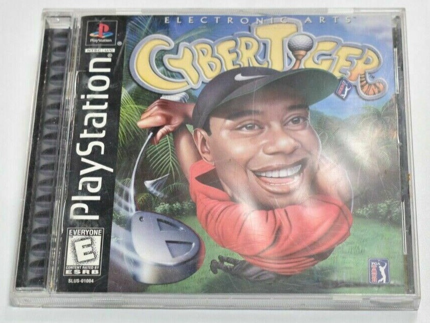Cyber Tiger Sony PlayStation 1 Game Used