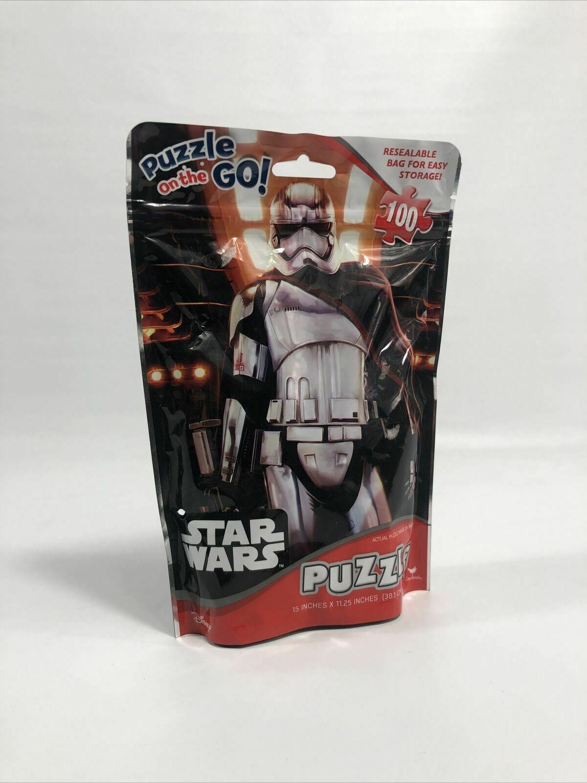 DISNEY Star Wars Captain Phasma 100 Piece Puzzle On the Go Brand New 15x11.25in