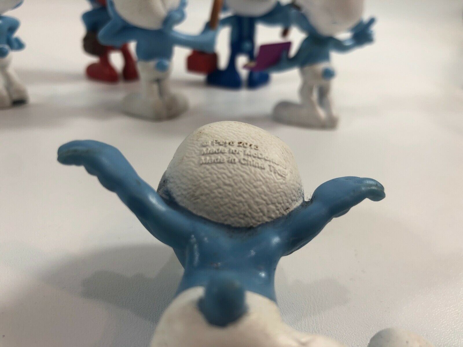 Smurfs Papa Smurf McDonalds 2013 Happy Meal Toy Lot Mix of 6